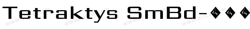 Tetraktys SmBd字体转换